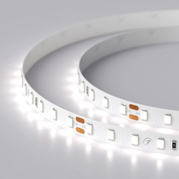 Светодиодная лента Arlight 10W/m 98LED/m 2835SMD холодный белый 5M 019913(2)