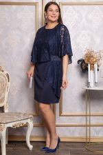 Платье вечернее Звезда (синее) П14868-13М LT Collection