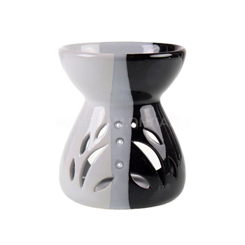 Аромалампа Инь-Ян-Дэн цвет черный белый серый 11,5 см