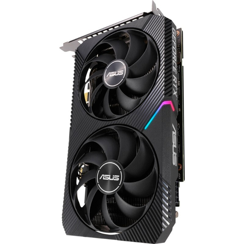 Видеокарта ASUS Dual GeForce RTX 3060 V2 12G GDDR6 192-bit OC Edition, 1867 МГц