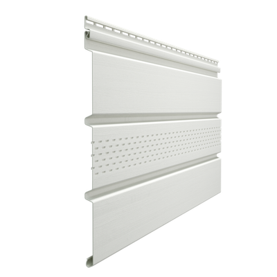 Софит с центральной перфорацией (Пломбир) Dоcke PREMIUM (16 шт)