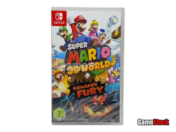 Super Mario 3D World + Bowser's Fury (Nintendo Switch, Русские субтитры, Новый)