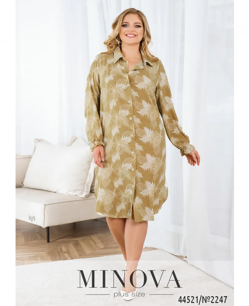 Платье 2247-фисташковый Minova