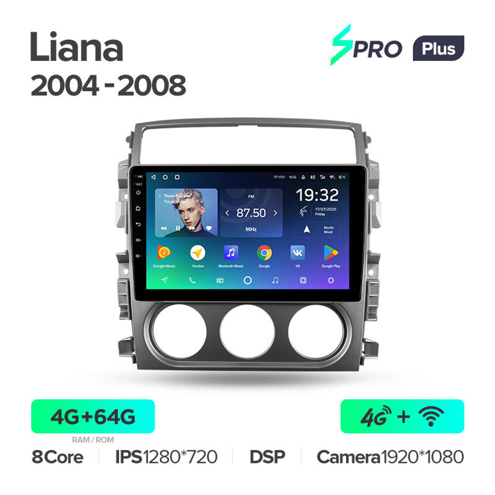 Teyes SPRO Plus 9" для Suzuki Liana 2004-2008