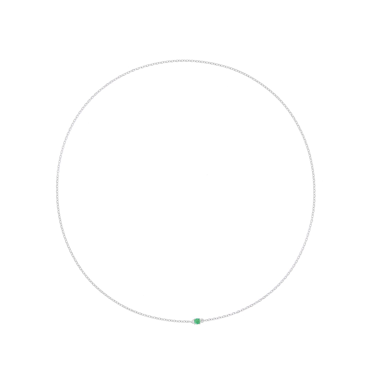 Вечное Колье VLV Forever Necklace - Emerald White