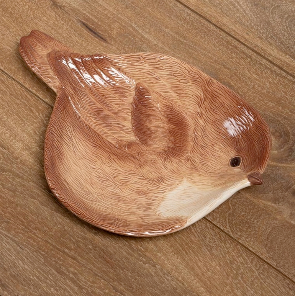 Блюдо в форме птицы, 23 см