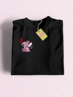 Парные футболки для влюбленных лило и стич