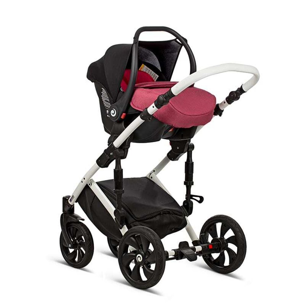 Детская коляска Tutis Mimi Style 3 в 1 New 2019 №390 (Розовый)
