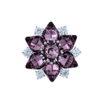 Брошь Fiore Luna Звезда Zircon XR14178A2 V/S