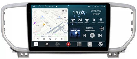 Магнитола для KIA Sportage 2018-2021 - RedPower 274 Android 10, QLED+2K, ТОП процессор, 6Гб+128Гб, CarPlay, SIM-слот