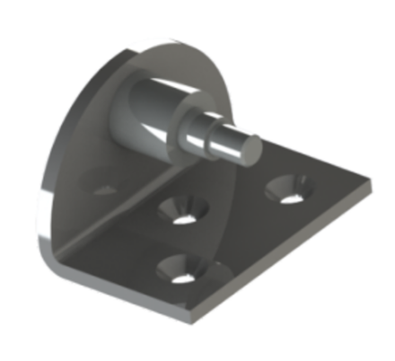 Держатель газлифта 594 00 000 (100 в кор) СЗ