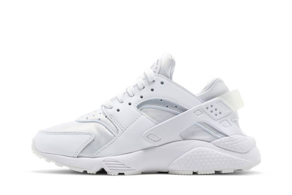 Кроссовки Nike Huarache "Triple White" (Женская размерная сетка)