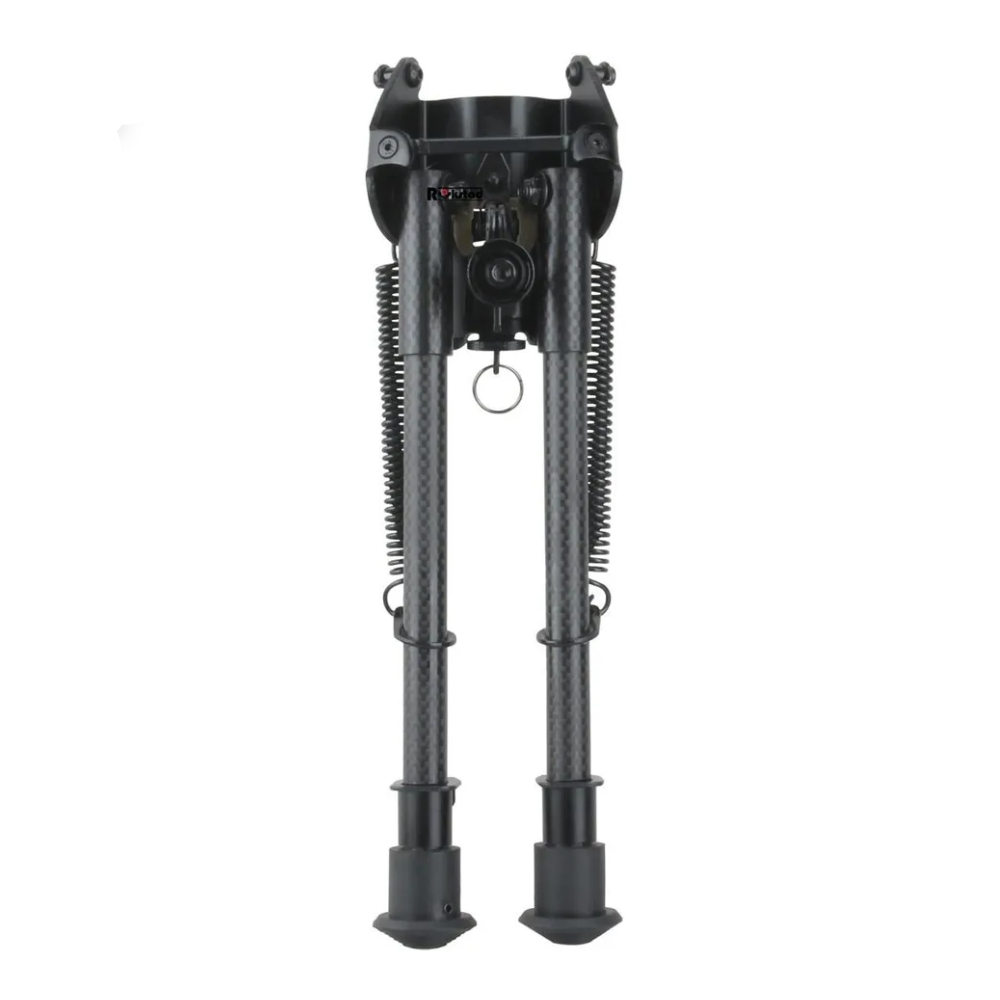 Сошки Vector Optics Defence Carbon Fiber 9-13,5", Bipod на быстросъемную антабку + адаптер Picatinny (23-34,5 см)