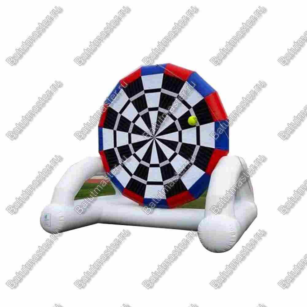 Надувной дартс «День» на подкачке, диаметр 6 м, размер 6×2×5 м