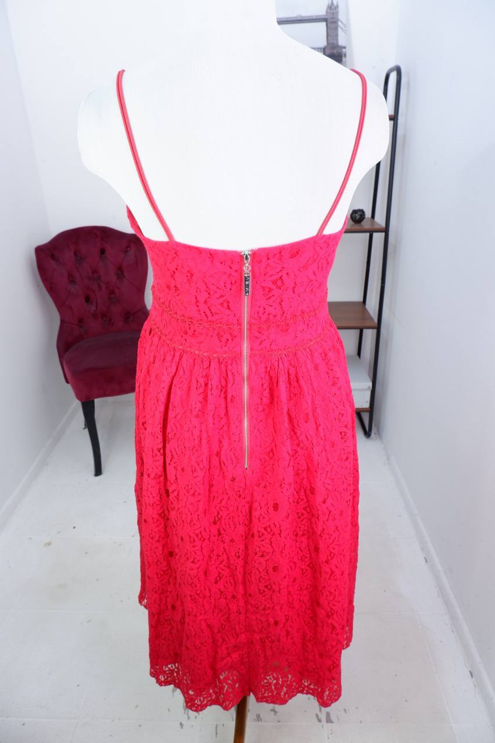 Платье Amisu ажурное, маркировка 42, визуально 48 размер