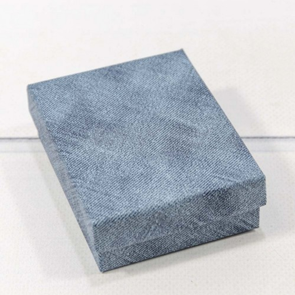 Коробка Ювелирная 7х9х2.8 см (Синий)