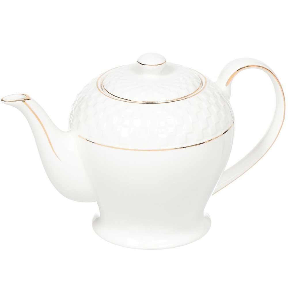 Чайник заварочный керамика, 1 л, Daniks, Кембридж