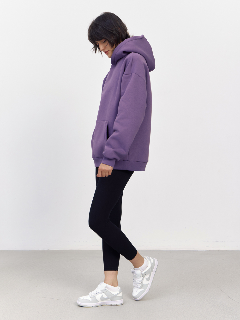 Худи с начесом (фиолетовый)