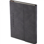 Записная книжка 18*25 см,. Yalong, 7БЦ, иск. кожа (soft-touch), ляссе, тонир. блок, клапан на магните, ассорти, клетка, 120 л.