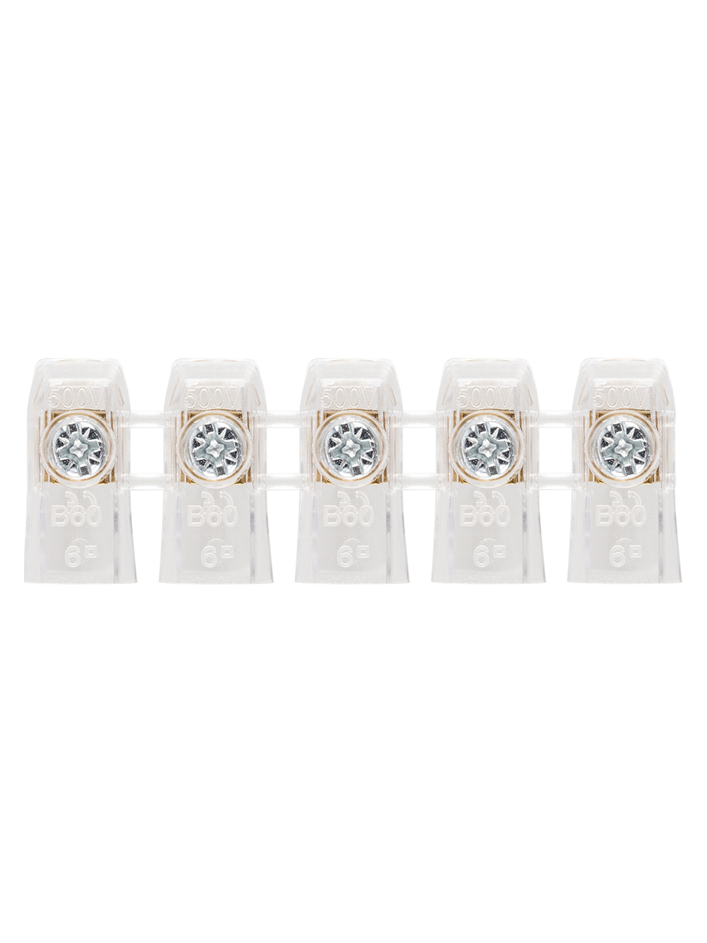 Клеммник концевой изолированный ККИ 6 мм2 (5х1) TDM SQ0544-0003