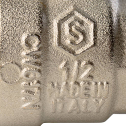 Кран шаровой муфта/резьба полнопроходной (рычаг) 15