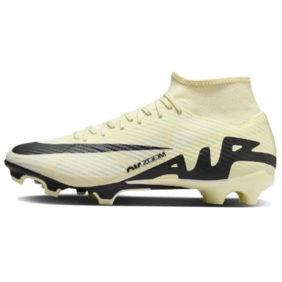 NIKE Mercurial Superfly 9 Футбольные бутсы Низкие Бежево-черные Унисекс