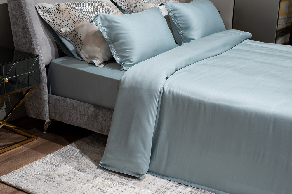 Пододеяльник 145x210 Garda Decor бирюзовый