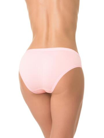 Бамбуковые однотонные трусики-слипы (Размер: L) (Цвет: персиковый)