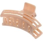 Заколка-краб для волос «Amelia - Strips», микс 6 цветов, 6*2,5*2см, ( в индивид. пакете со стикером)