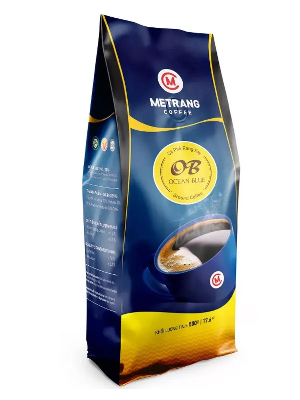 Натуральный зерновой кофе Арабика-Робуста 500 г