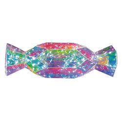 ULD-R510 3АА CANDY Светильник декоративный Конфета. на батарейках 3AA не в-к. 100 светодиодов. Белый свет. Цвет корпуса радужный. TM Uniel