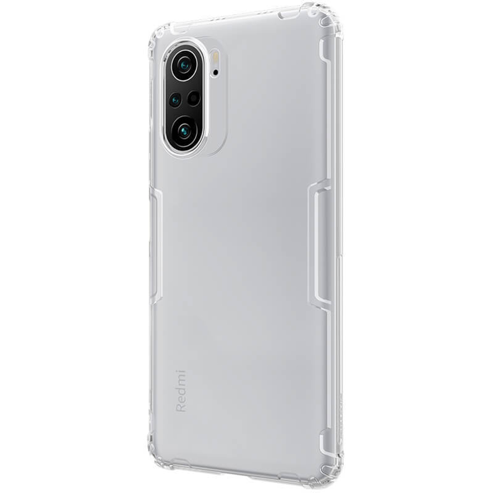 Прозрачный силиконовый чехол Nillkin Nature для Xiaomi Poco F3 / Mi 11i