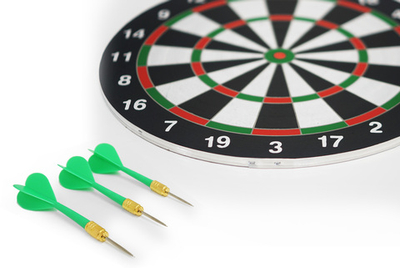 Набор для игры в дартс 37 см с дротиками