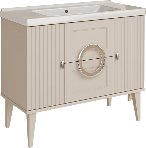 Тумба с раковиной ASB-Woodline Федерика 100