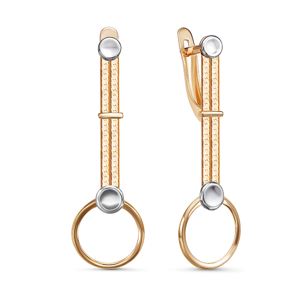 Серьги из золота 585 пробы