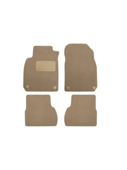 Коврики в салон для CADILLAC BLS АКПП 2006-2009, седан, 4 шт. (текстиль, бежевые) KLEVER04070122112KH