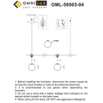Подвесной светильник Omnilux Nembro OML-59503-04