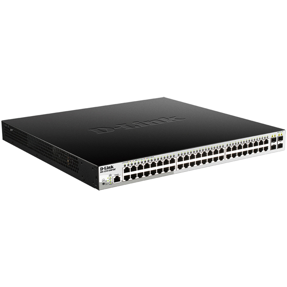 Сетевой коммутатор D-Link DGS-1210-52MP/ME/B2A