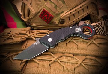 Складной нож -танто керамбит Spartan Blades RONIN SHOTO SB/SF9BK c клинком из стали CTS-XHP, рукоять G10