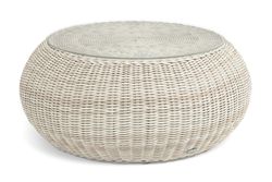 "Барселона" журнальный столик из искусственного ротанга, цвет бежевый