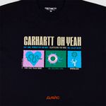  Футболка мужская Carhartt WIP Oh Yeah артикул:I033158_black - купить в магазине Дайс