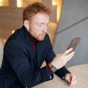 Чехол для iPhone Xs Max из натуральной кожи теленка, цвета винтаж