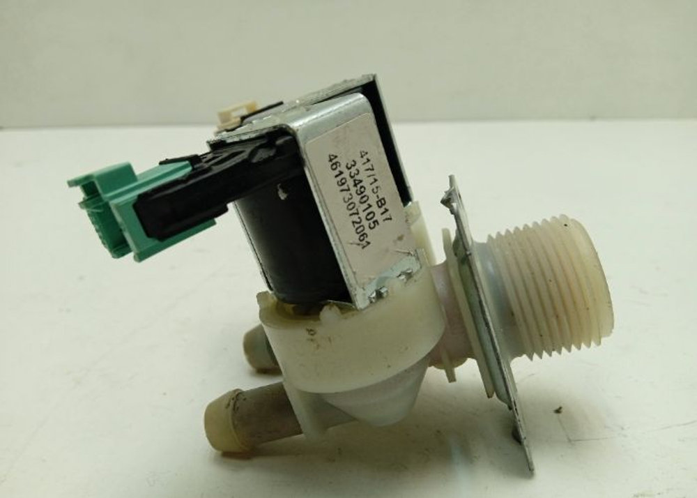 ITWA51051G кт131 Клапан подачи воды для стиральной машины с вертикальной загрузкой Indesit 461973072061 б/у