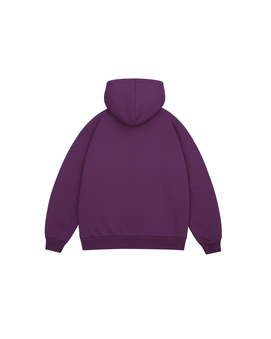 Худи оверсайз без начеса (базиликовый)