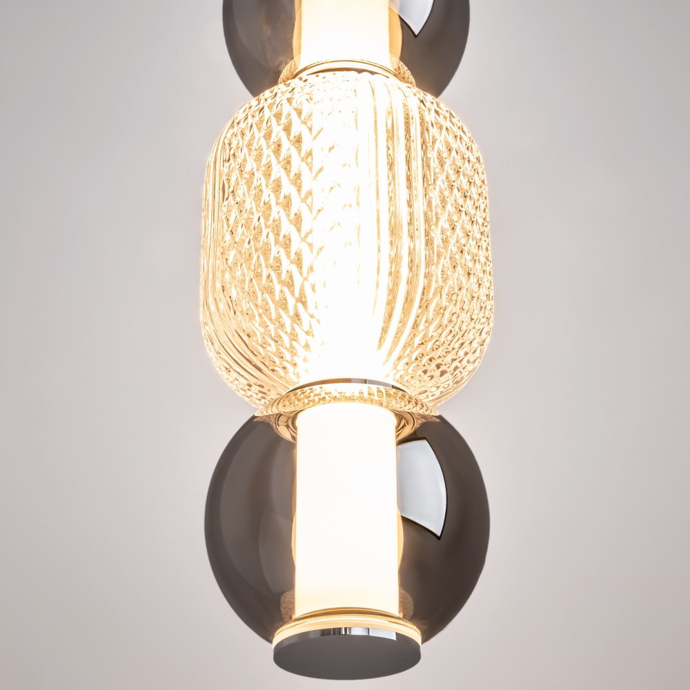 Подвесной светодиодный светильник Maytoni Drop MOD273PL-L16CH3K