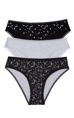 40350 HEY-HEY Трусы бразильяно 3 шт. в упаковке