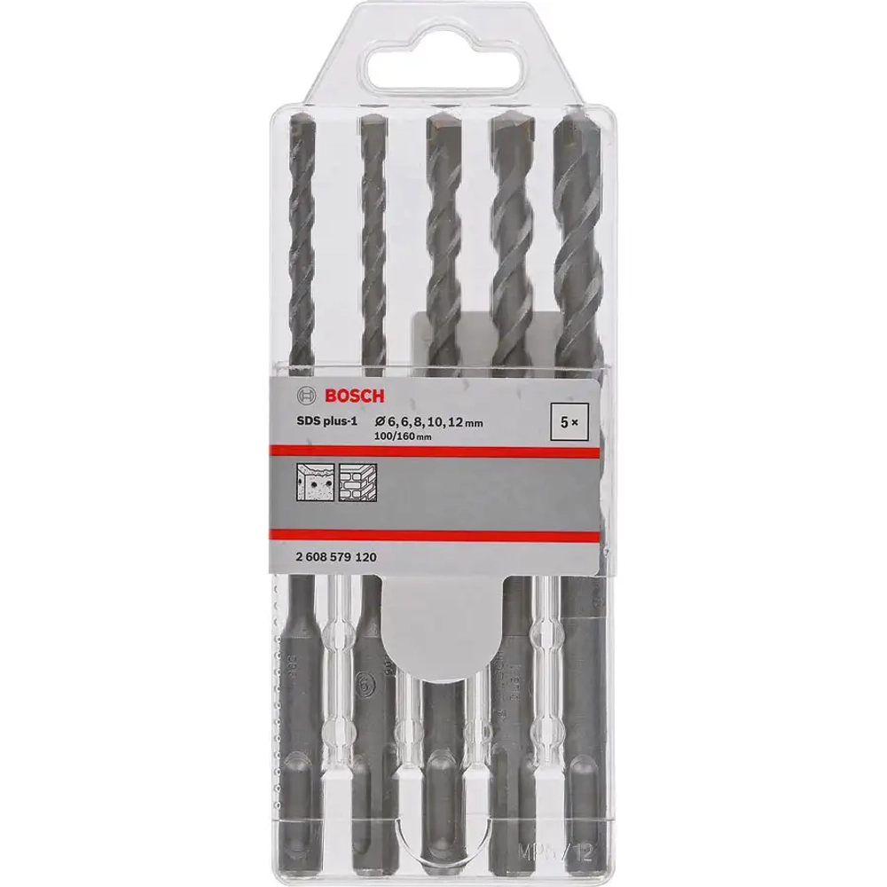 Набор буров SDS-plus-1, 5 шт. BOSCH 2608579120