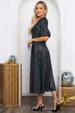 Платье праздничное Мадлен (черное) П14623-18М LT Collection