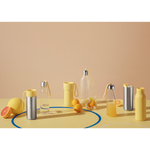 Бутылка плоская, 500 мл, желтая