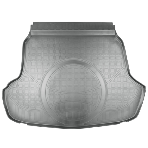 Коврик в багажник Norplast/Unidec для Hyundai Sonata VII в кузове LF SD (2017-2019) Серый, полиуретан, арт.NPA00-T31-621-G